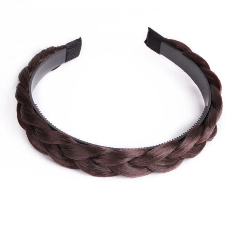 Toothed Non-slip Headbands 1/1.5/1.8cm Fashion Women Twist Hairbands Adjustable Head Band Headwear Girls Braid Hair Accessories head scarves for women Hair Accessories