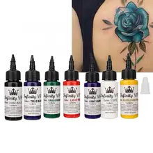 Чернила для татуажа 30 мл полуперманентные пигментные чернила для татуажа долговечные чернила для татуажа Аксессуары Инструмент Перманентный макияж Пигмент