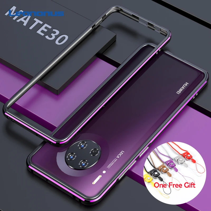 Металлический Чехол-бампер для huawei mate 30, чехол-броня, алюминиевая рамка, защитный чехол для huawei mate 30, чехол для телефона