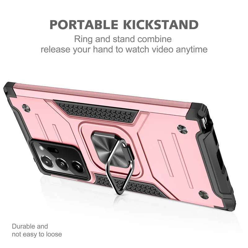 Противоударный бронированный чехол бампер для Samsung Galaxy Note 20 Ultra автомобильный