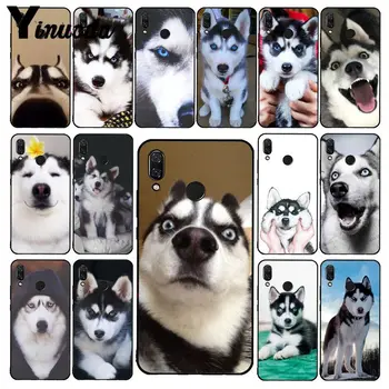 

Yinuoda Animal Husky cute Puppy Dog Phone Case for Xiaomi Redmi8 4X 6A S2 Go Redmi 5 5Plus Note8 Note5 7 Note8Pro