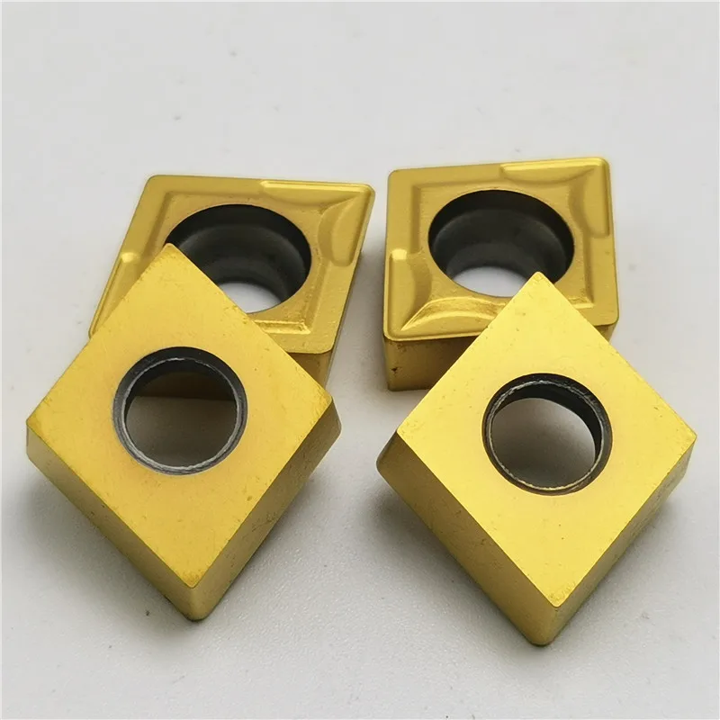 10 шт. CCMT120404 CCMT120408 UE6020 US735 VP15TF режущие инструменты из нержавеющей стали с ЧПУ вставки из карбида вольфрама металлический токарный инструмент