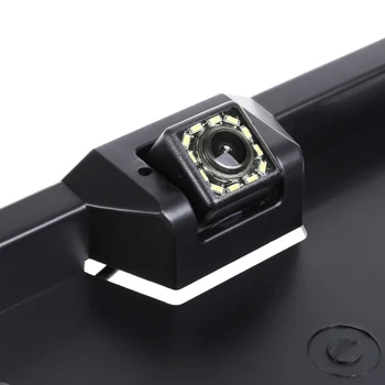

Night Vision 12 LED Car Rear View camera EU License Plate Frame Back Up Camera