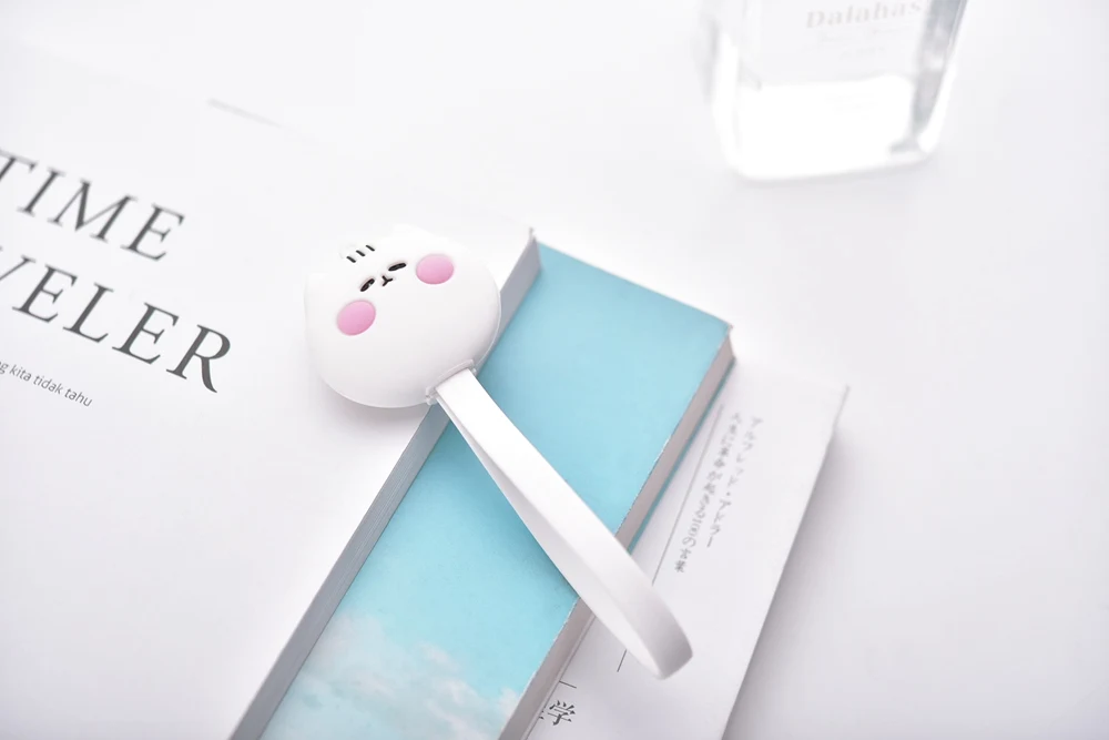 Кабель Micro USB 22 см для IPhone Xs Max Xr X 11 8 7 6 6s 5s usb-порт для зарядки мобильного телефона кабель передачи данных милый мультфильм - Цвет: white