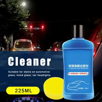 

225ml Car Glass Deep Cleanser Car Glass Oil Film Remover Windshield Cleaning Agent Strong Decontamination Cleaner Car Styling