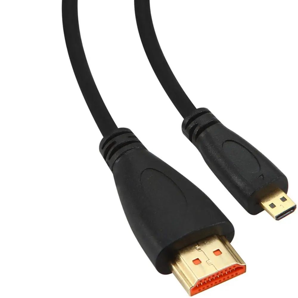 Кабель Micro HDMI-HDMI с поддержкой 3D 4K 1080P для камеры GoPro HDTV XBox настольный кабель
