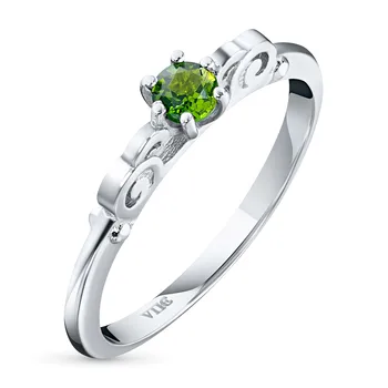 

A ring of silver with chrome diopside e0601kts04200812