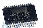 

Free shipping 5 pcs WM8778SEDS WM8778 SSOP28