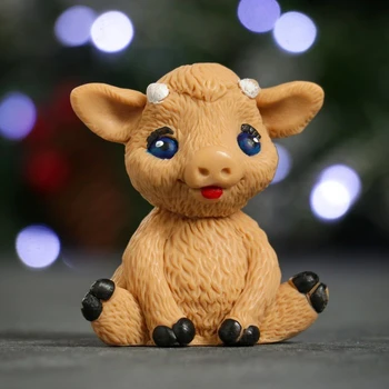 

Figured soap "Symbol of the year: Merry goby" brown 65g. 5049618