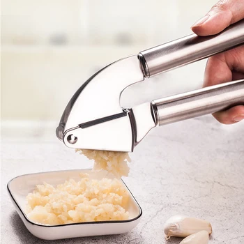 

Multifunctional Stainless Steel Garlic Puree Press Garlic Puree Press Kitchen Tools Vegetable Tools Garlic Press Cooking Tool