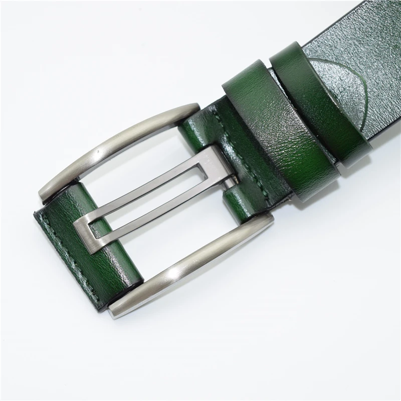Мужской ремень из натуральной кожи, черный/зеленый/синий/кофейный ремень высокого качества, винтажные мужские ремни, широкий пояс 90 130 см|Мужские ремни|   | АлиЭкспресс - моя зеленая коллекция