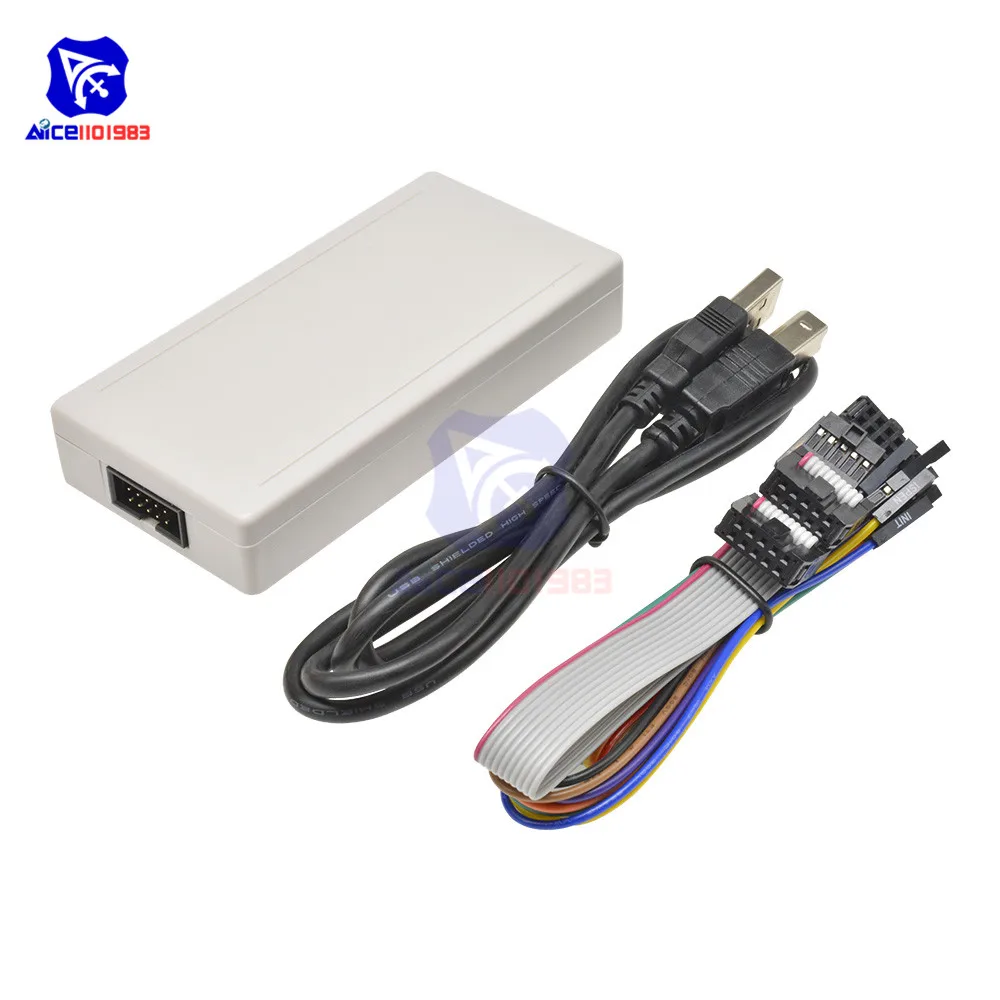 diymore Lattice USB Download Programmer ISP Download Cable with USB Cable Jumper Wire JTAG Line