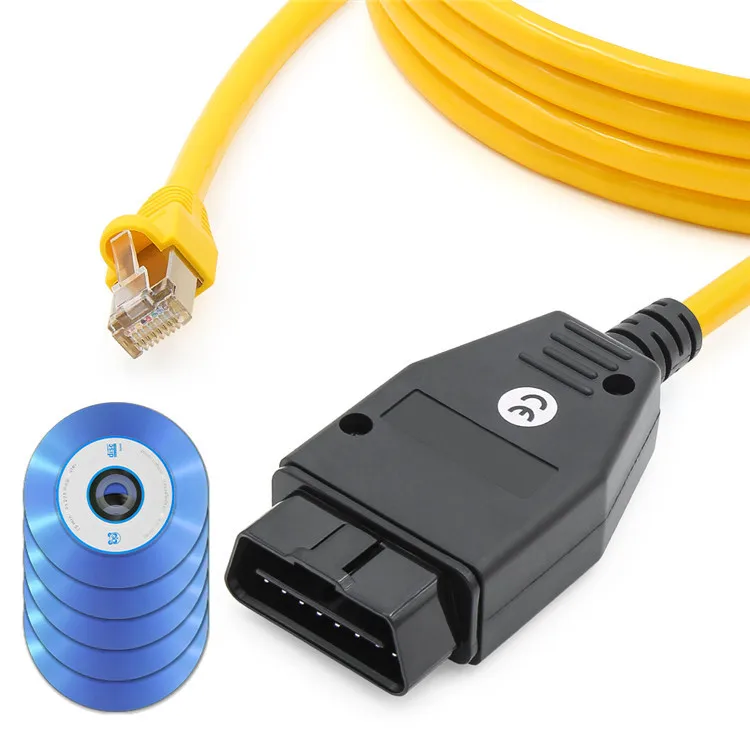 E-SYS ICOM Diagnostic Tools Connector Cable Reflash OBD2 Car Scanner For BMW ENET F Series |