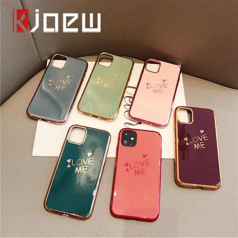 KJOEW Любовь Сердце покрытие чехол для телефона iPhone 11 Pro Max X XR XS 7 8 6 6s Plus