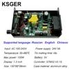 KSGER STM32 V3.1S T12 Soldering Station OLED DIY Aluminum Alloy FX9501 Handle Electric Tools Holder Auto-sleep T12 Iron Tips 3