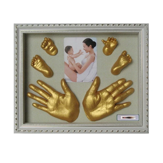 DIY Moulds For Baby’s Hands And Feet 3D Plaster Handprint Footprint