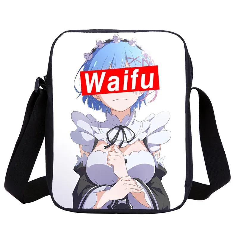 Маленькие сумки через плечо для мальчиков и девочек, Sugoi Senpai, аниме, Waifu, с 3D принтом, Детская сумка-мессенджер, сумка-слинг, сумки, сумка - Цвет: DSTCB4076510-S1115