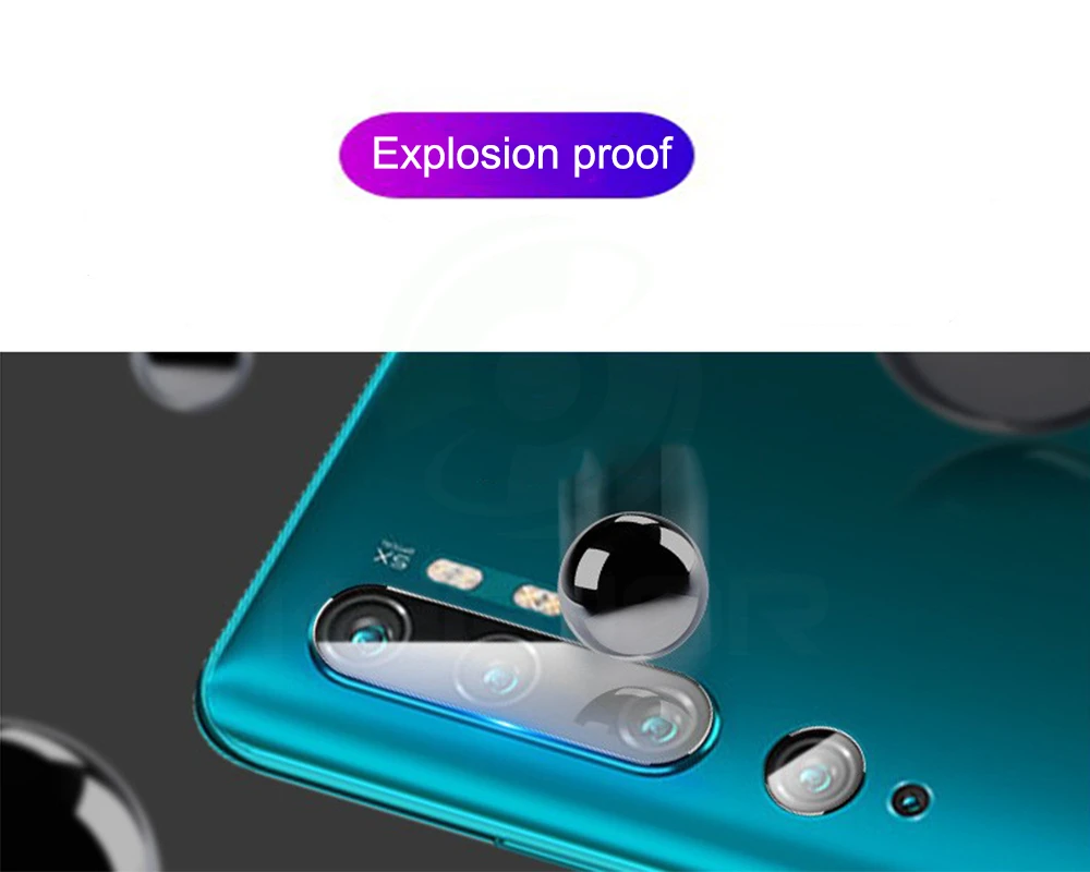 2 шт. Камера Стекло для Xiaomi mi Note 10 Pro Камера объектив из закаленного Стекло протектор Экран для спортивной камеры Xiao mi CC9 Pro Стекло глобальная версия