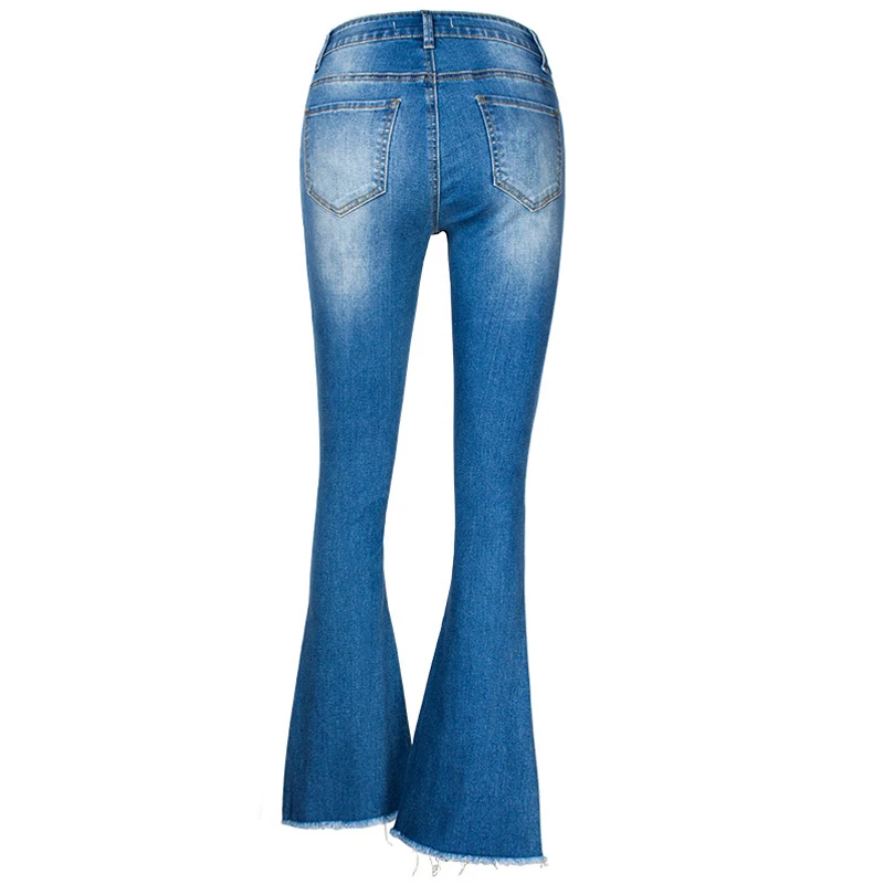 Высокая талия, Стрейчевые женские расклешенные джинсы для женщин в стиле бойфренд, потертые джинсы для мам, джинсы размера плюс, черные, широкие, обтягивающие джинсы для женщин