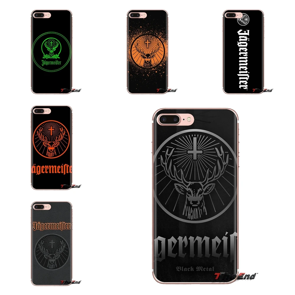 Silicone Shell Covers Art design Jagermeister Logo Beer For Xiaomi Redmi 4 3 3S Pro Mi3 Mi4 Mi4i Mi4C Mi5 Mi5S Mi Max Note 2 |