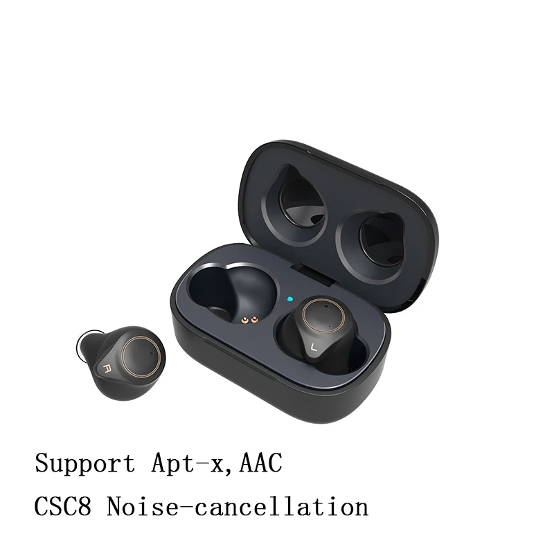 Наушники APTX ACC Bluetooth 5,0, беспроводные наушники, bluetooth-гарнитура, HiFi CVC8, шумоподавление, наушники с микрофоном, HD вызов