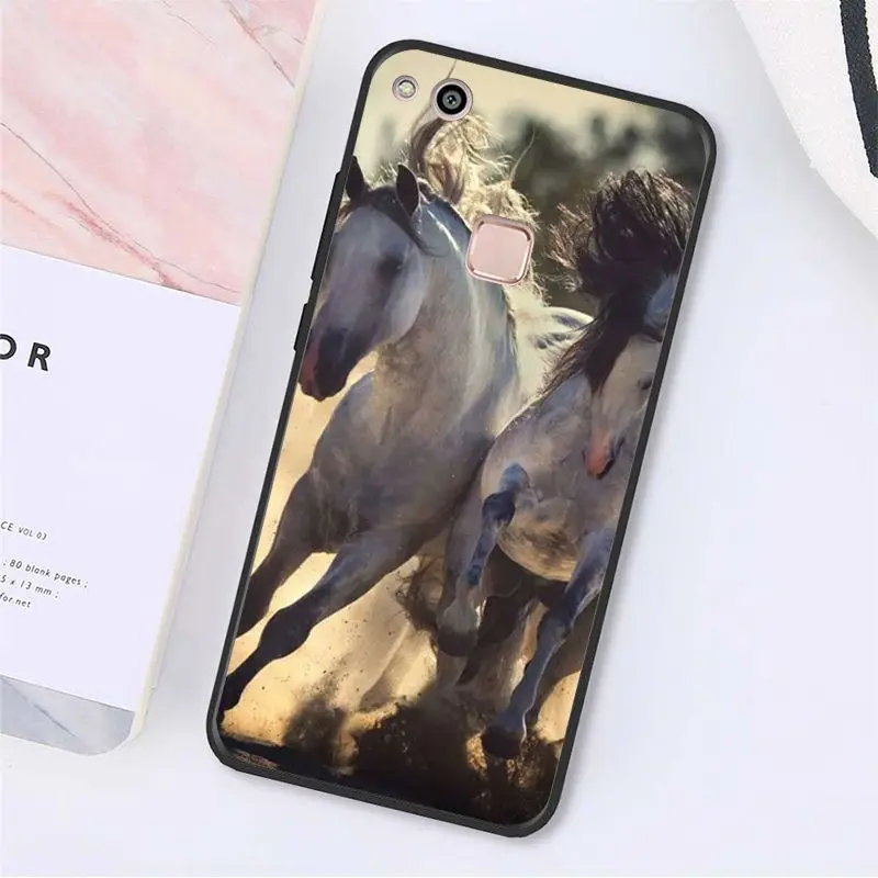 A15 MaiYaCa с аппликацией в виде животного, лошади, чехол для телефона для huawei Y9 Y7 Y6 II Y5 II Y7 Prime - Цвет: A15