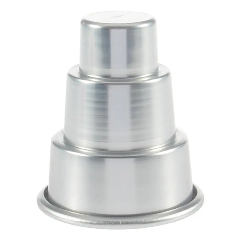 

Suitable For Diy Cup Cake Chocolate Jelly Pudding And More Three-layer Wedding Delicious Cake Pudding Baking Mold Cake Cup