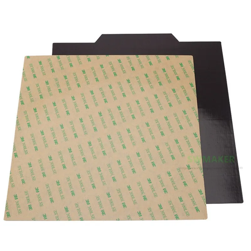 Criatividade Atualização Impressora Ímã Flexível Construir Superfície Placa Aquecida Bed Parts 300 - 400 500mm Cr-10 s4 s5 3d - Imagem 4