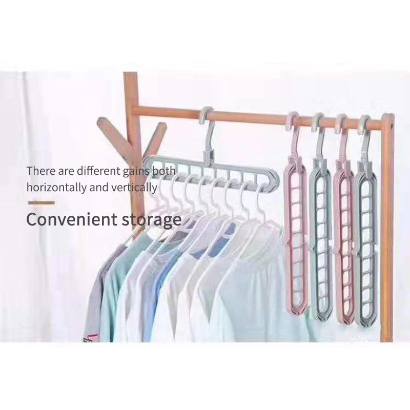 

Clothes Hangers Pants Storage Scarf Hangers Clothes Drying Rack Home Storage Rack Holder MultiFunctional Multi Port Support