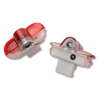 

2X 3D Car LED Door Laser Projector Ghost Shadow Light For VW Volkswagen Lavida Touran Caddy Beetle 2006-2014 Golf 4 MK4 Bora MK1