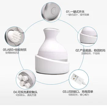 

Pet Massager Electric Dragon Gripper Head Massager Massager Model People Kneading Scalp Massager