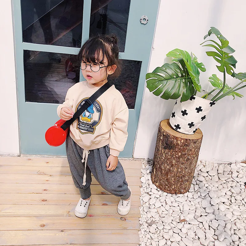 Men And Women Children Harem Pants Children Baby Pure Cotton Casual Pants Children Pants Spring And Autumn Baby Back Rise W