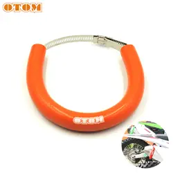 OTOM мотоцикл Выхлопная Защитная крышка Анти-тепло для Ktm HONDA YAMAHA SUZUKI Kawasaki мотокросс Универсальный анти-горячий инструмент