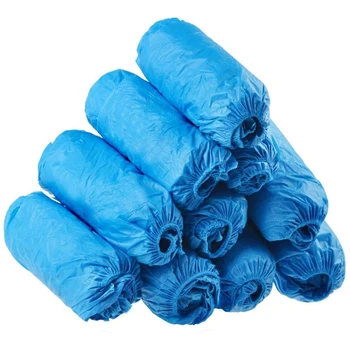 

200 Pack Disposable Hygienic Shoe & Boot Covers for Construction, Workplace, Indoor Carpet Floor Protection