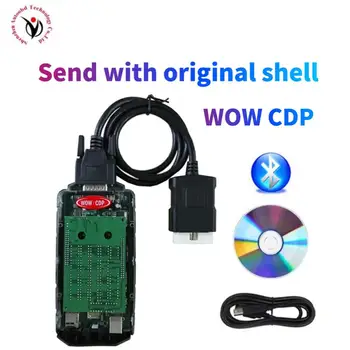 

DHL free ship 5pcs/lot best scanner vd ds150e cdp V50012 Keygen wow cdp Bluetooth for Delphis cars trucks OBD2 Diagnostic Tool