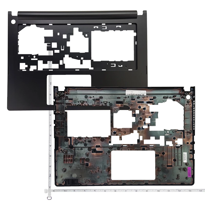 novo para lenovo ideapad superior palmrest caso preto teclado bezel capa inferior caso