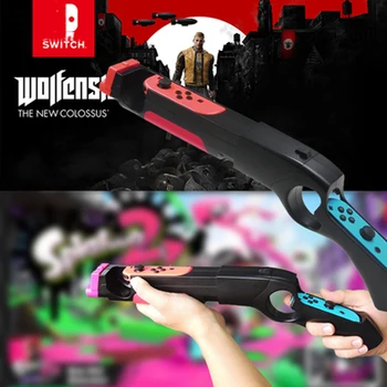 

NS Joy-con Games Peripherals Handgrip Sense Shooting Gun Handle Joystick Housing Shell Holder For Nintendos Switch Controller