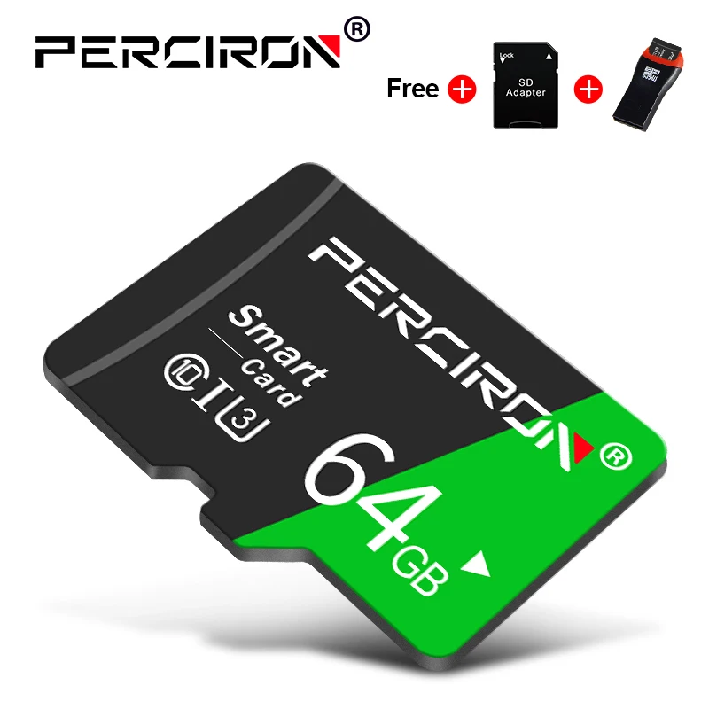64GB with reader Высокоскоростной Класс 10 32 Гб microsd 8 Гб 16 Гб sd-карта 64 Гб карта памяти 32 Гб Micro SD карта Cartao De Memoria 128 с бесплатным подарком - Емкость: 64GB with reader