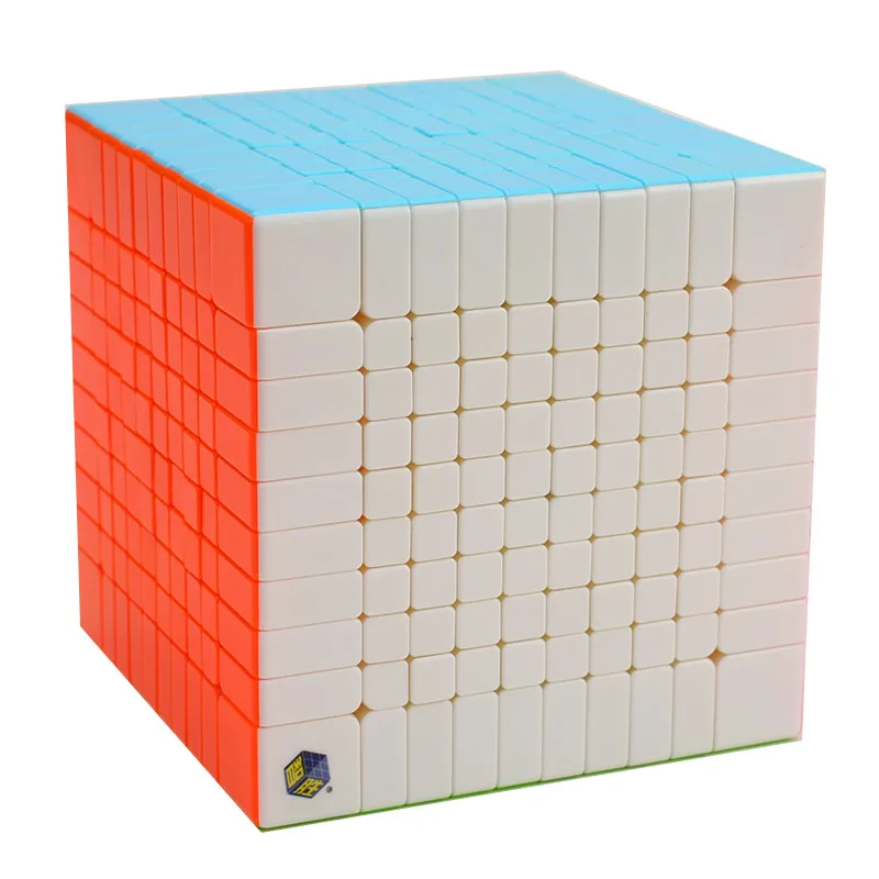 Новинка Yuxin Huanglong 10x10x10 кубик Zhisheng скоростной пазл витая пружина 10x10 волшебный