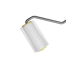 Пчеловодство пластиковый игольчатый ролик раскачивание пчелиный мед гребень извлечение инструмент E65B