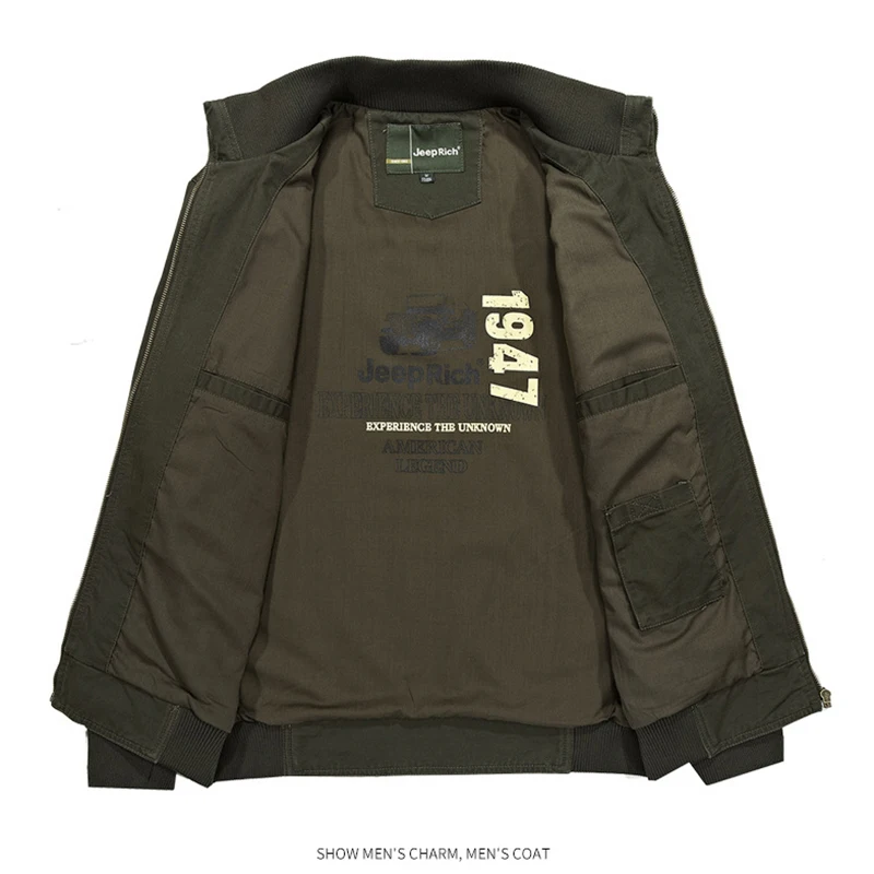 Весна Осень 2020 военная куртка Мужская хлопковая Повседневная Верхняя одежда