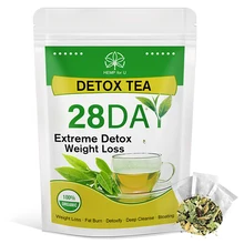 HFU-producto de desintoxicación de té adelgazante para pérdida de peso, aceite para quemar grasa, elimina la grasa, elimina el clítoris, Reduce la hinchazón y el estreñimiento