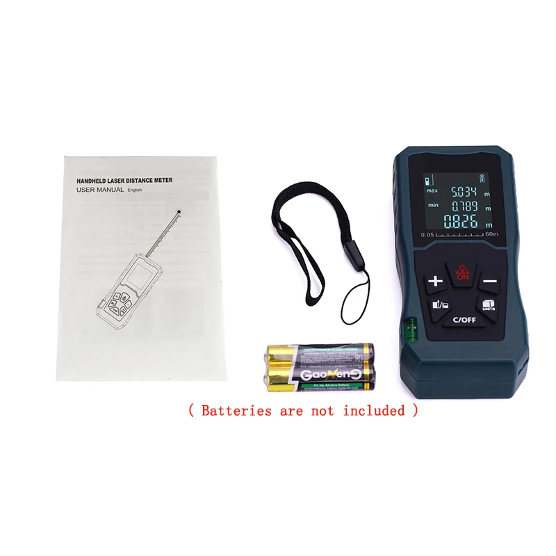 Professional 40-100M Laser Distance Meter Electronic Digital Rangefinder Measure Tape Range Finder Equipment Measuring Tools Professional 40-100M Laser Distance Meter Electronic Digital Rangefinder Measure Tape Range Finder Equipment Measuring Tools