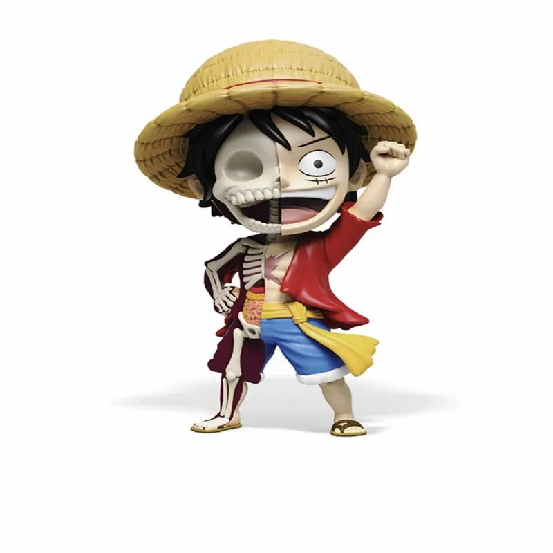 20 см аниме ONE PIECE Mighty Jaxx Jason Freeny Обезьяна D Luffy GK статуя ПВХ фигурка Коллекция Модель игрушки M3840