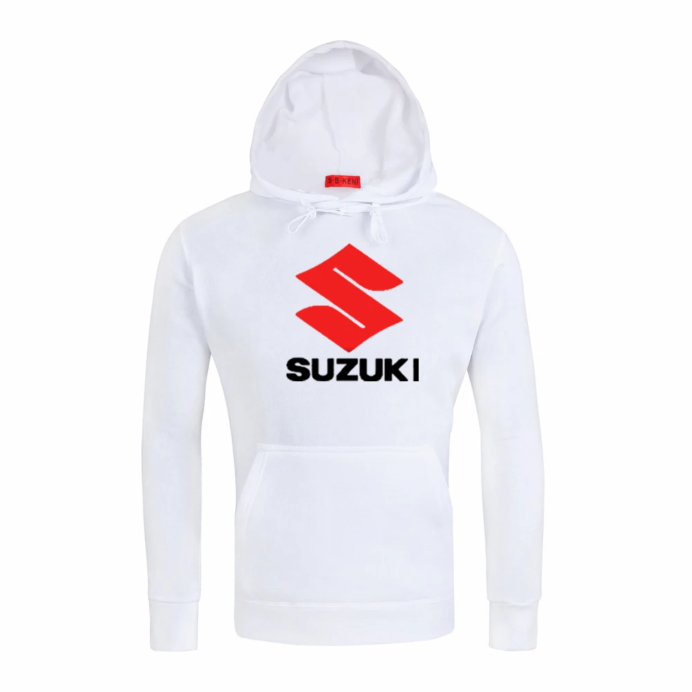 Толстовка с капюшоном для мужчин, автомобиль Suzuki, принт логотипа, Толстовка весна-осень, модная мужская толстовка с капюшоном в стиле хип-хоп harajuku, Повседневная Толстовка из флиса, спортивный костюм - Цвет: 806