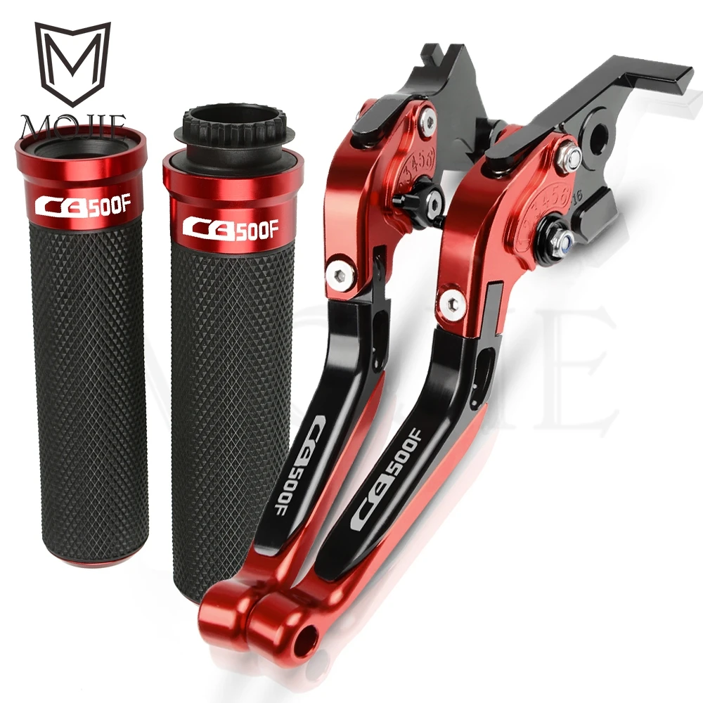 Для Honda CBR500R/CB500F/X CBR CB 500 R F/X 500R 500F 500X 2013- мотоциклетные Рычаги Тормозная система сцепления руль ручки - Цвет: Red