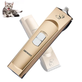 

Hot Rechargeable Cordless Pet Clippers Grooming Kit Dog Grooming Clippers Low Noise Dogs Cats Pets Hair Clippers Shaver Tools