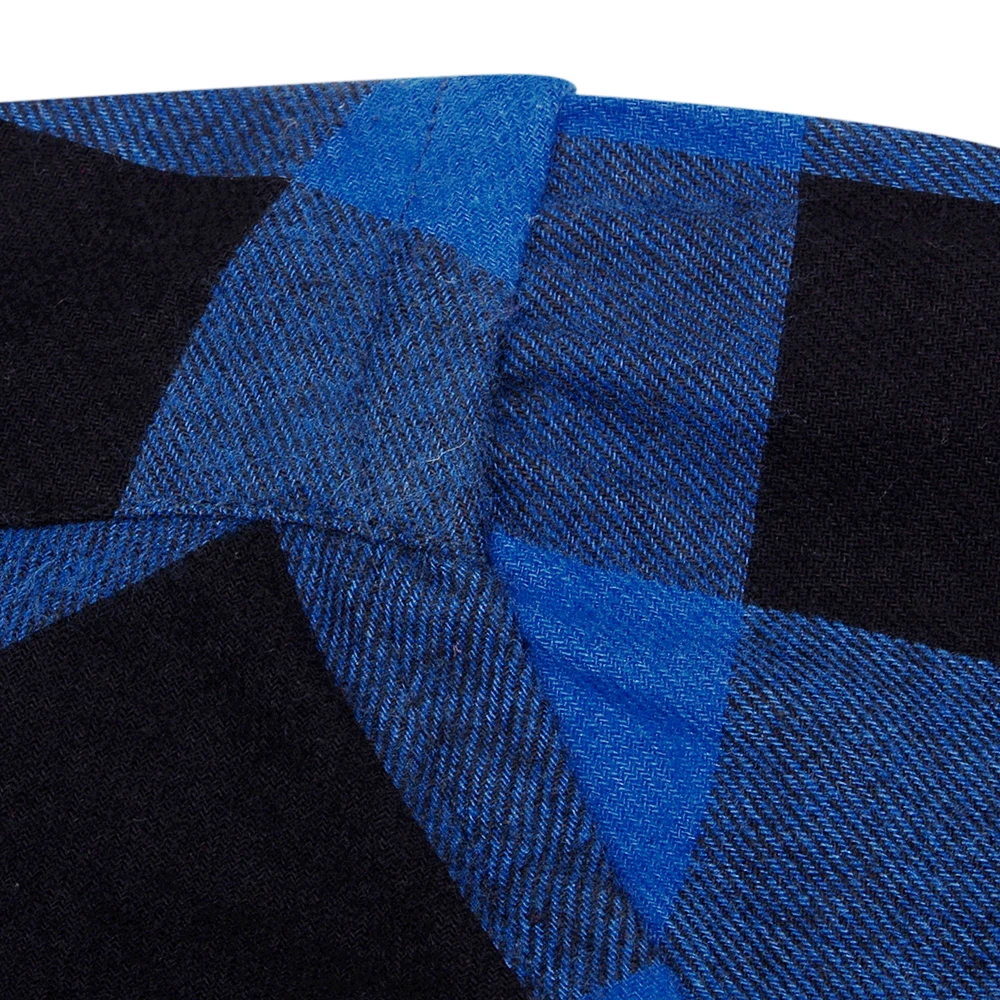 Kopen 100% Katoen Flanel Shirt Mannen Slim Fit Plaid Casual Shirts Lange Mouw Winter Mannelijke Shirts