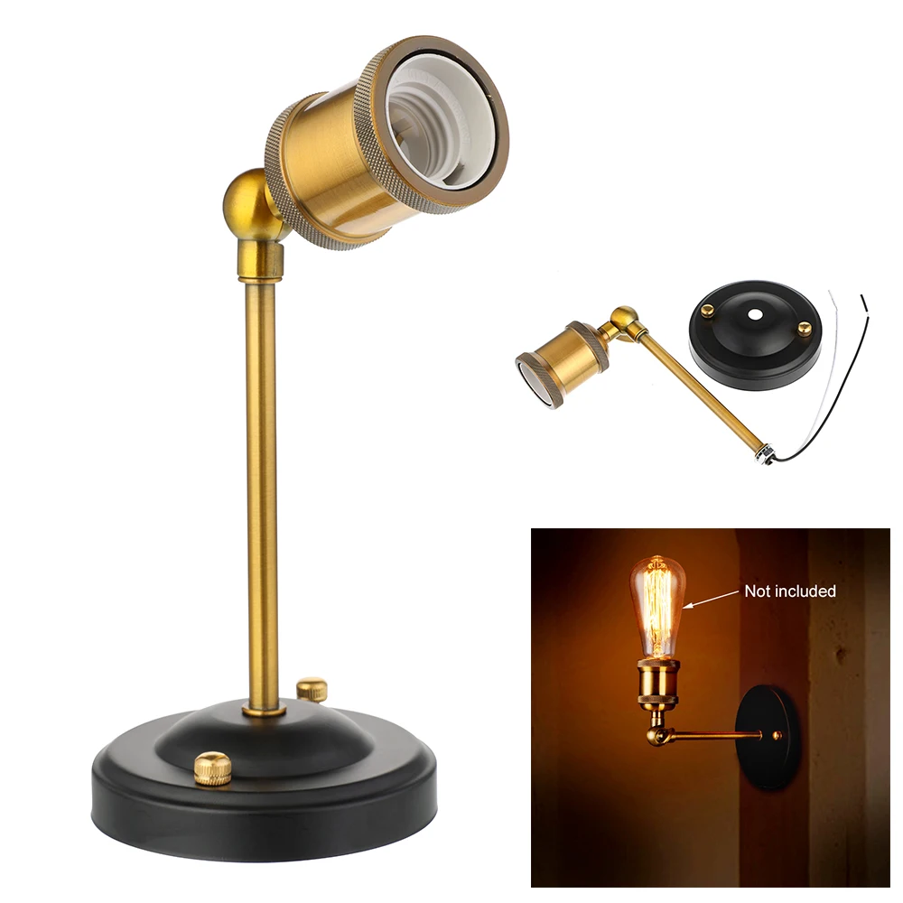 

European Retro Industrial Wall Light Edison Single-head HighTemperature Resistance Wall Lamp For Home Kitchen Cafe Decoration