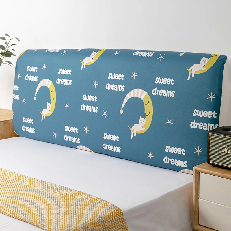 18 Nordic Bedside Cover Full Enclosed Elastic Dust-proof Bed Head Cover/ Protective Cover - Цвет: 18